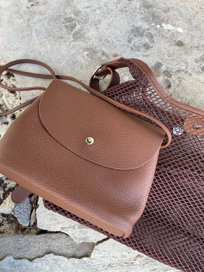 BUCKET BROWN BAG 2IN1