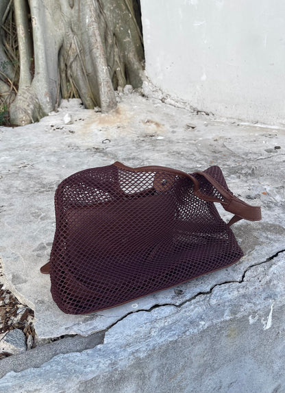 BUCKET BROWN BAG 2IN1