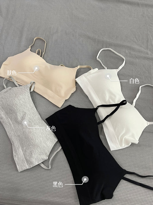 TUBE BRA TOP 每人必备一件小背心！