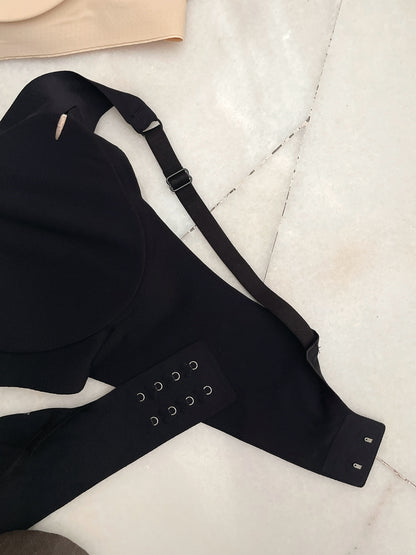 V NECK BRA TOP