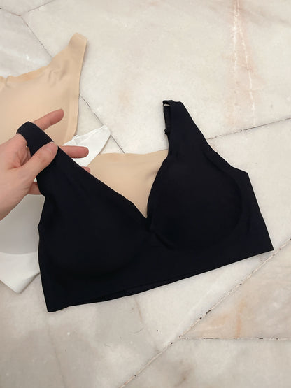 V NECK BRA TOP