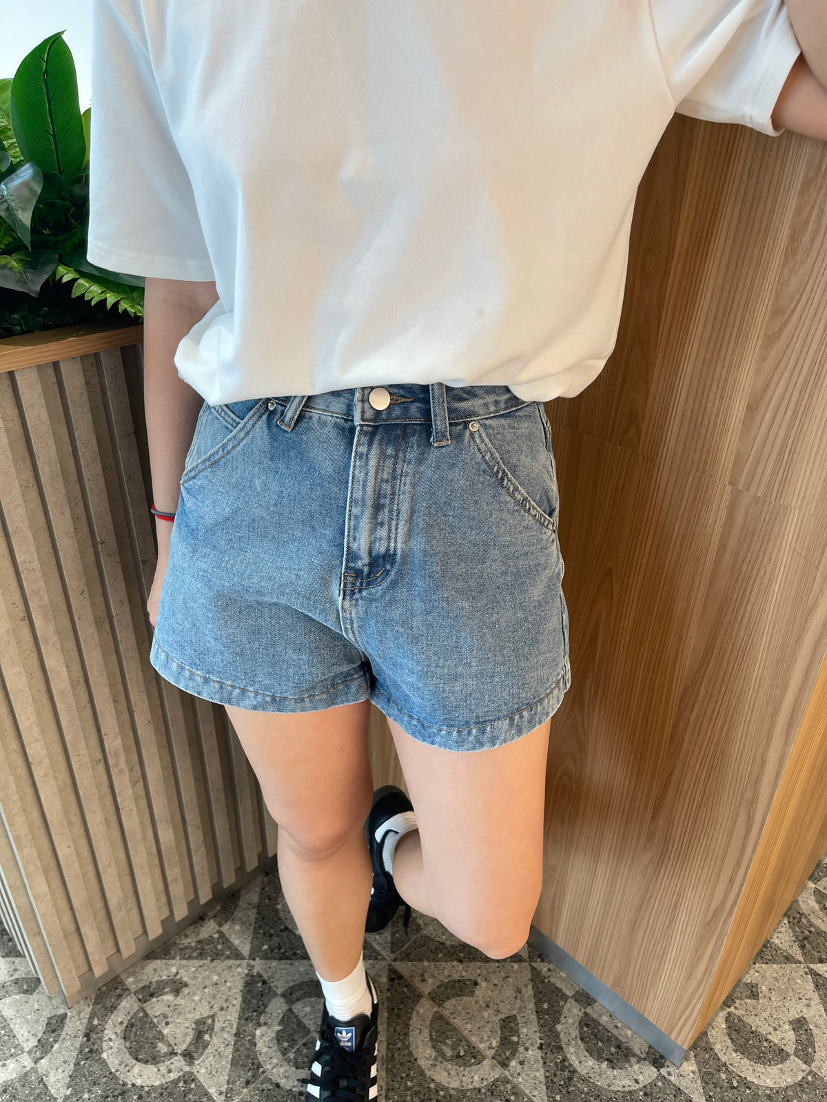 LONDI HIGHWAIST DENIM JEANS SHORT