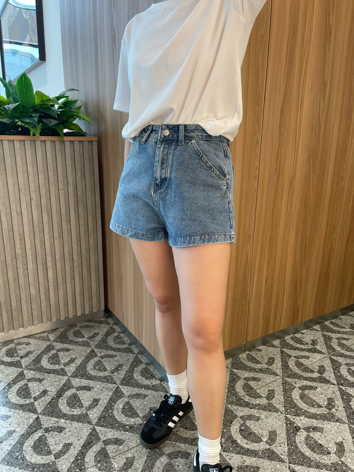 LONDI HIGHWAIST DENIM JEANS SHORT