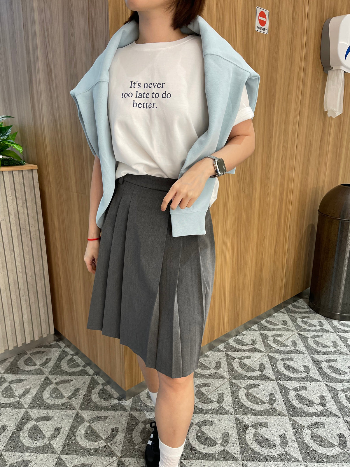 JOEY HIGHWAIST PLEATED SKIRT
