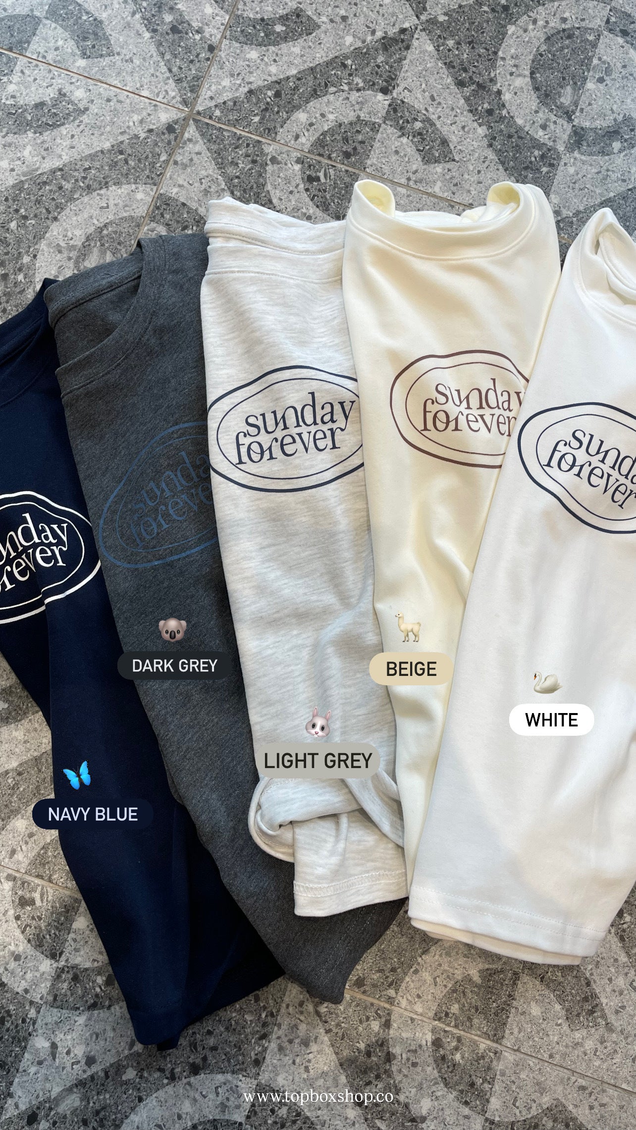 SUNDAY FOREVER T-SHIRT TEE