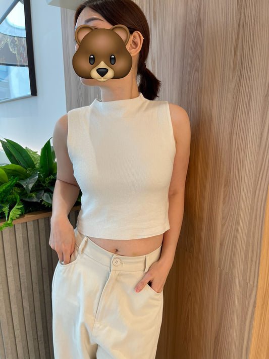 BASIC SINGLET KNIT TOP