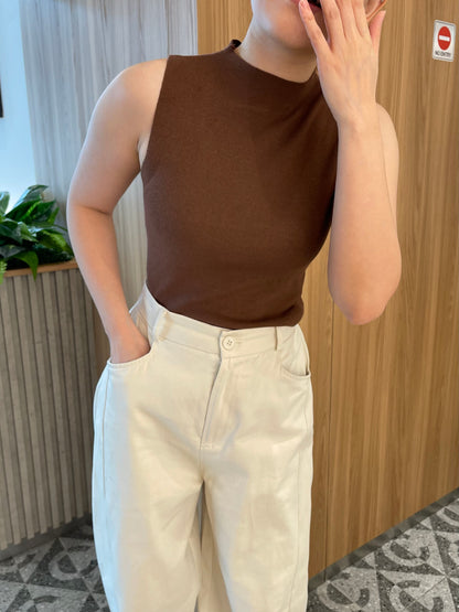 BASIC SINGLET KNIT TOP
