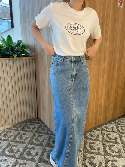 BOEY JEANS HIGHWAIST SKIRT
