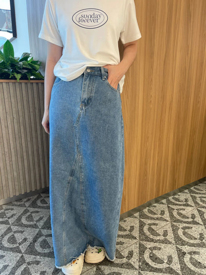 BOEY JEANS HIGHWAIST SKIRT
