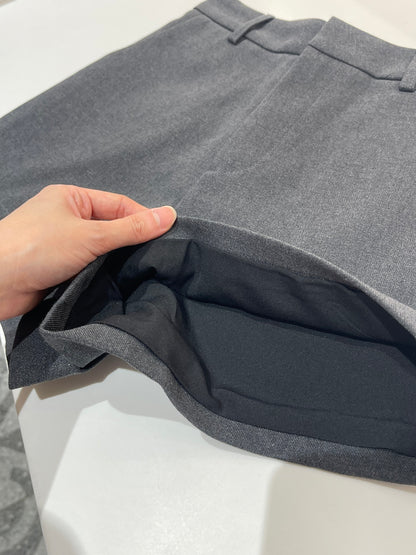 HENDRY HIGH WAIST GREY SHORT