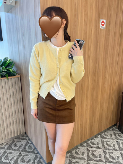 LILY BASIC KNIT TOP IN YELLOW/PINK/BLUE