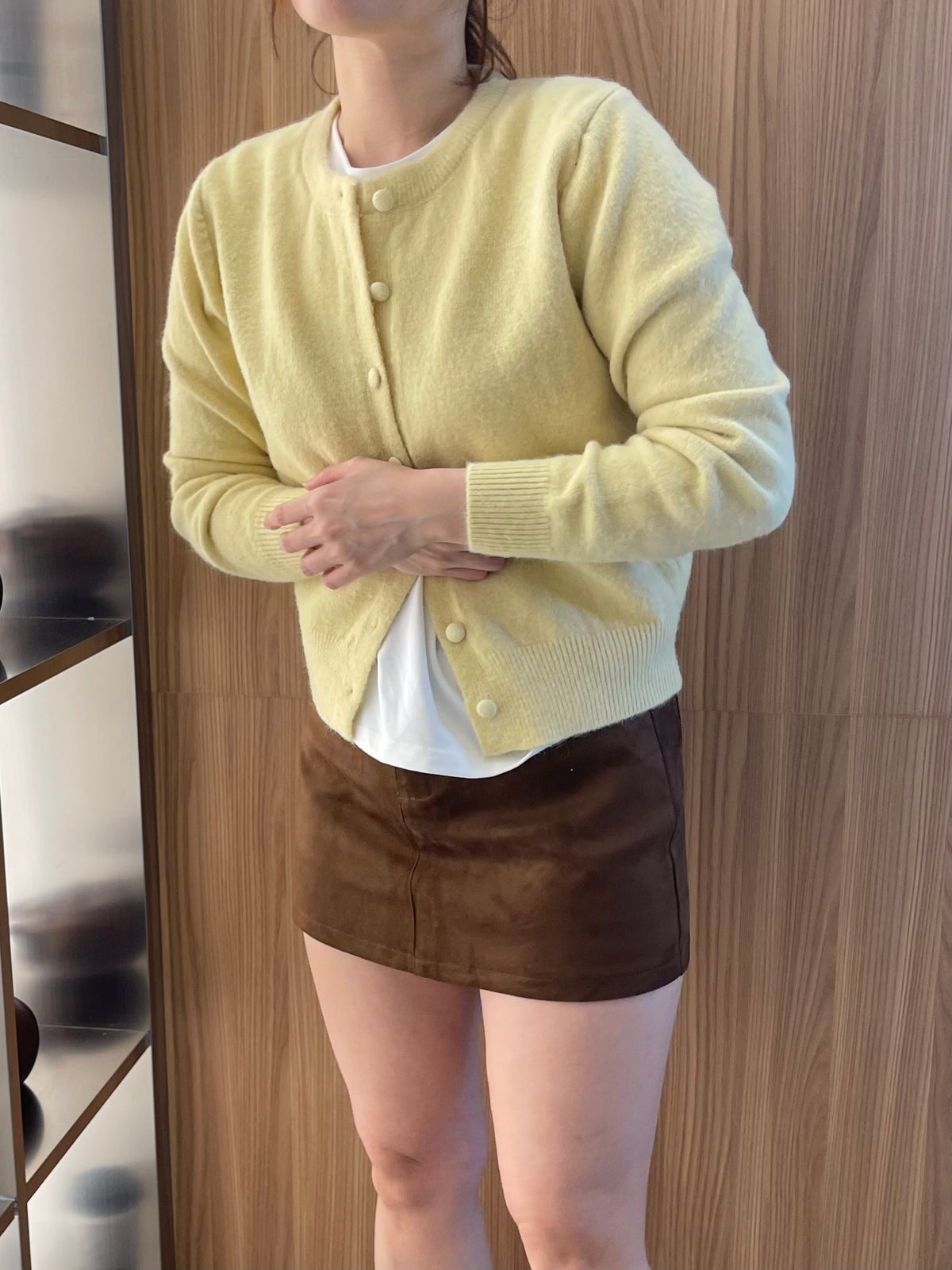 LILY BASIC KNIT TOP IN YELLOW/PINK/BLUE