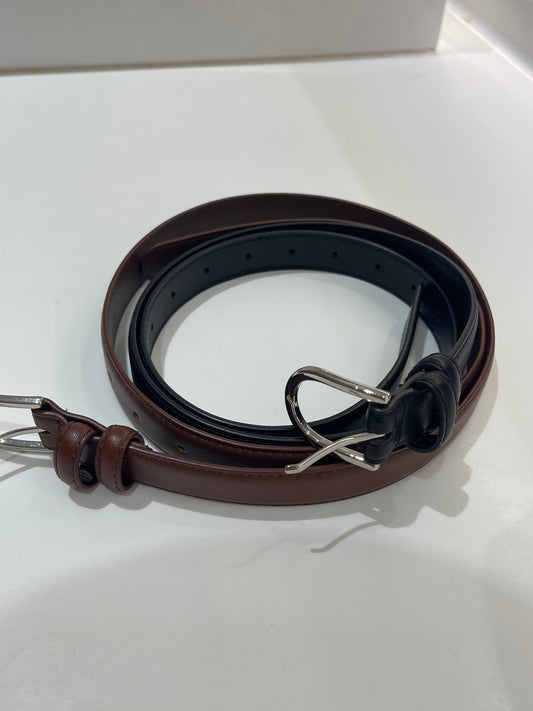 BASIC PRETTY GIRL BELT IN BLACK / BROWN