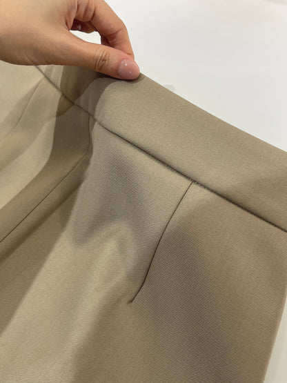 KENNY HIGH WAIST SKIRT IN KHAKI