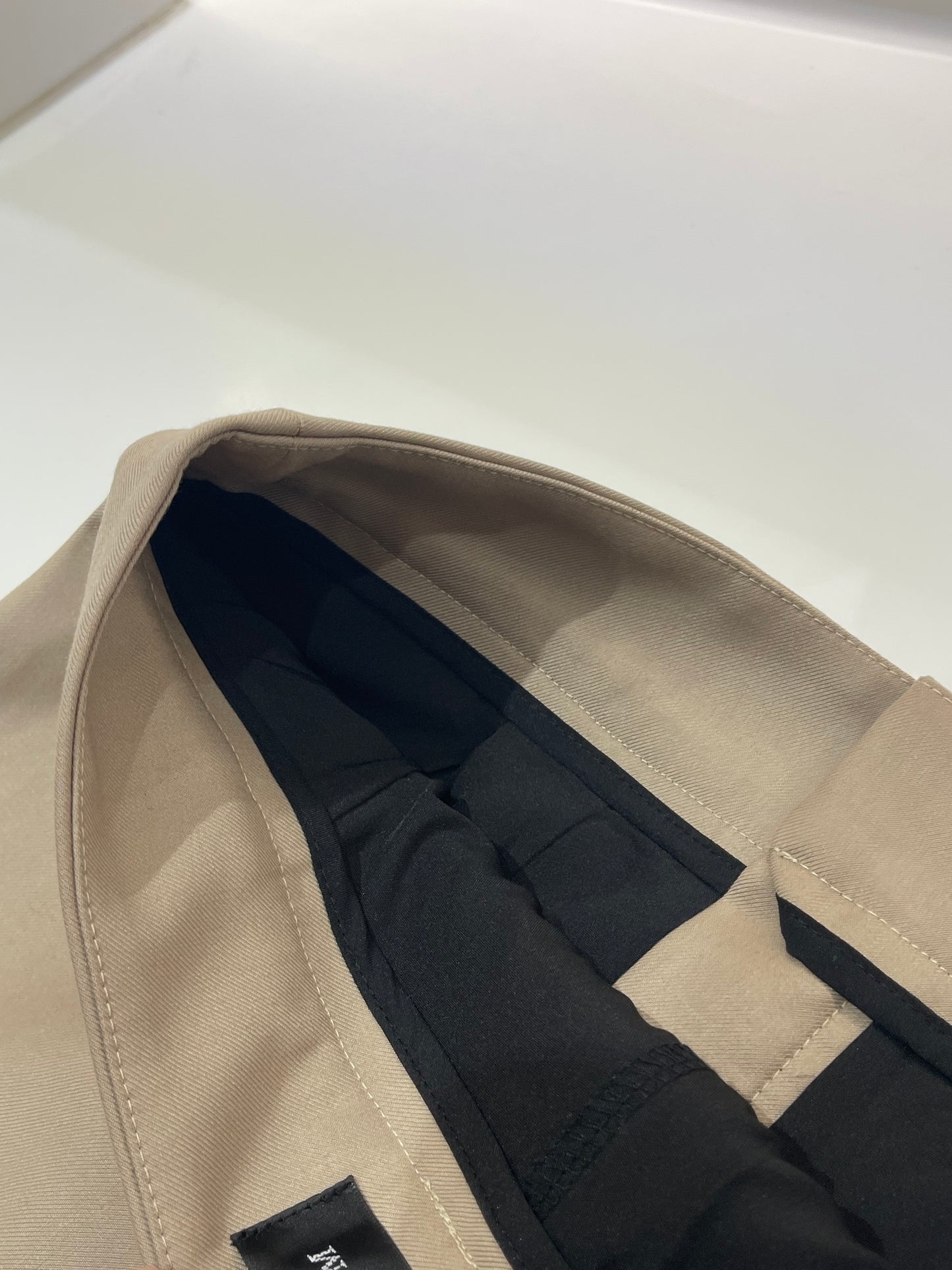 KENNY HIGH WAIST SKIRT IN KHAKI