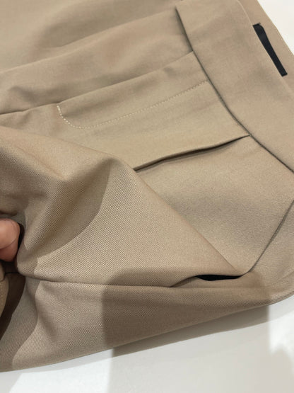 KENNY HIGH WAIST SKIRT IN KHAKI