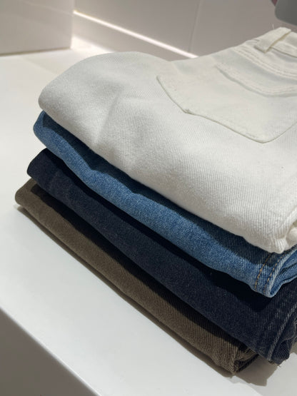 VIVA HIGH WAIST DENIM JEANS SKIRT