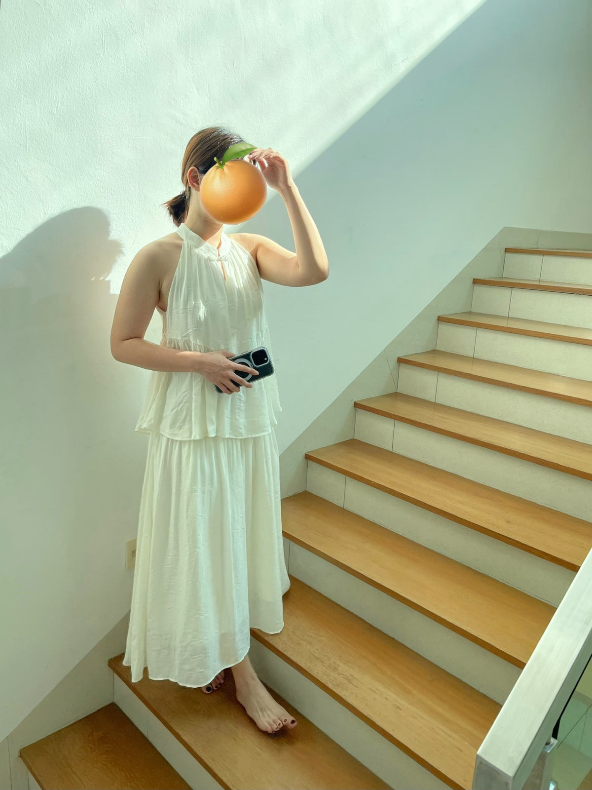 2026 CNY DRESS IN BEIGE