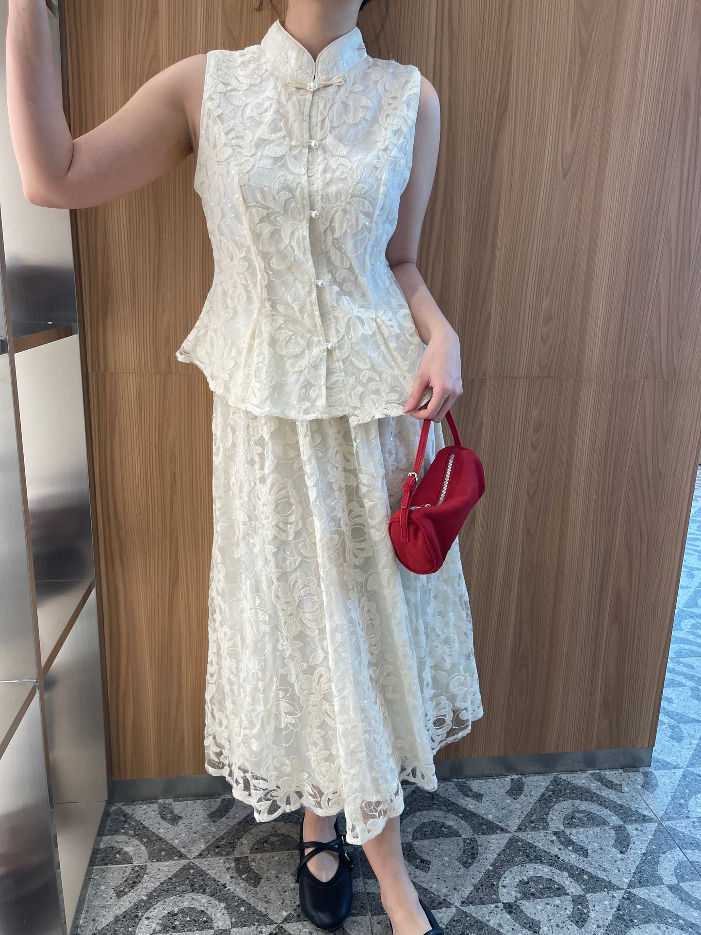 2026 CNY DRESS (TOP+SKIRT) SET