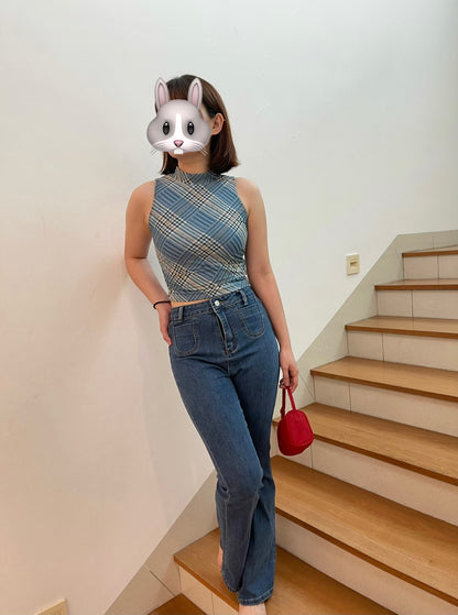 VINTAGE BLUE SINGLET