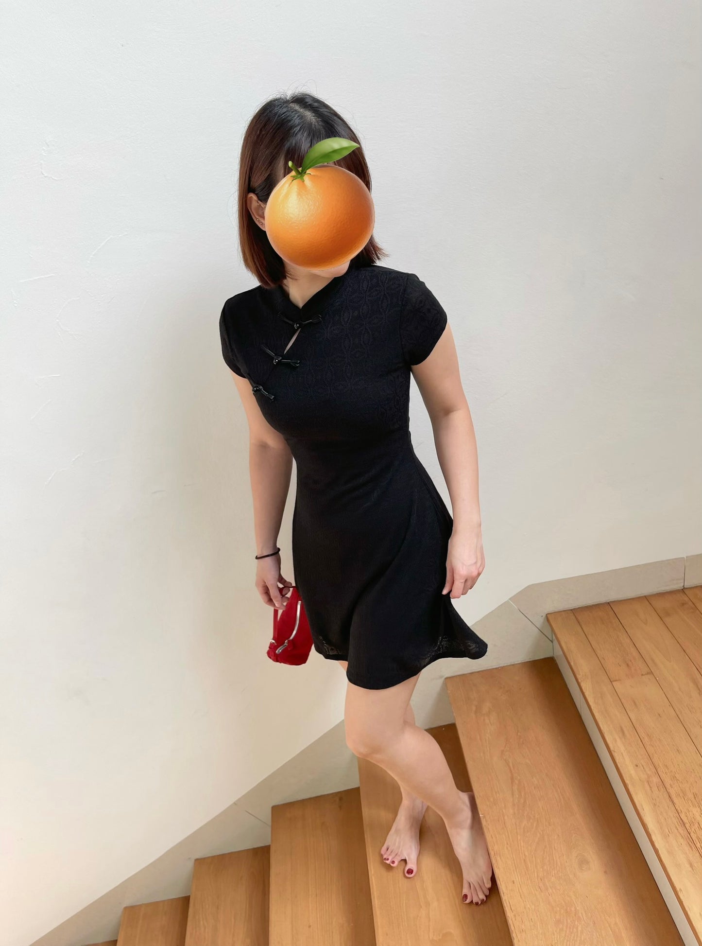 2026 CNY DRESS IN BLACK