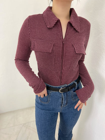 TINA VINTAGE LONG SLEEVE TOP