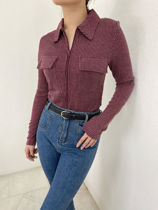 TINA VINTAGE LONG SLEEVE TOP