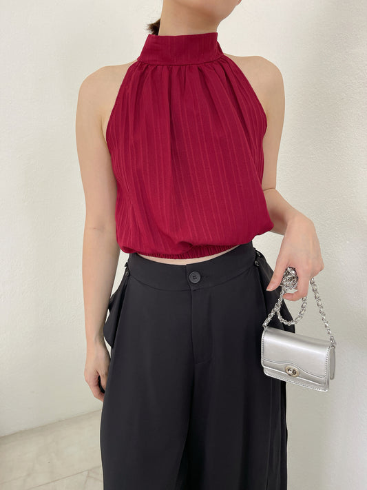 SIMPLE SINGLET CHIFFON TOP