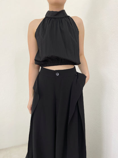 SIMPLE SINGLET CHIFFON TOP