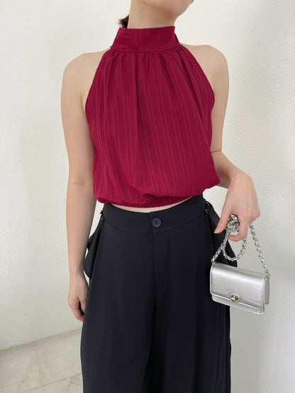 SIMPLE SINGLET CHIFFON TOP