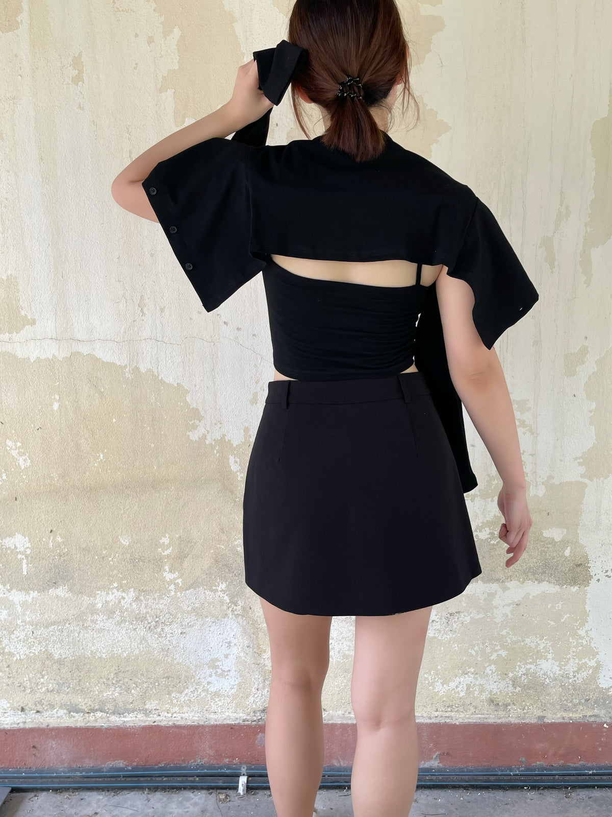 ABBY SET IN BLACK / GREY / MAROON