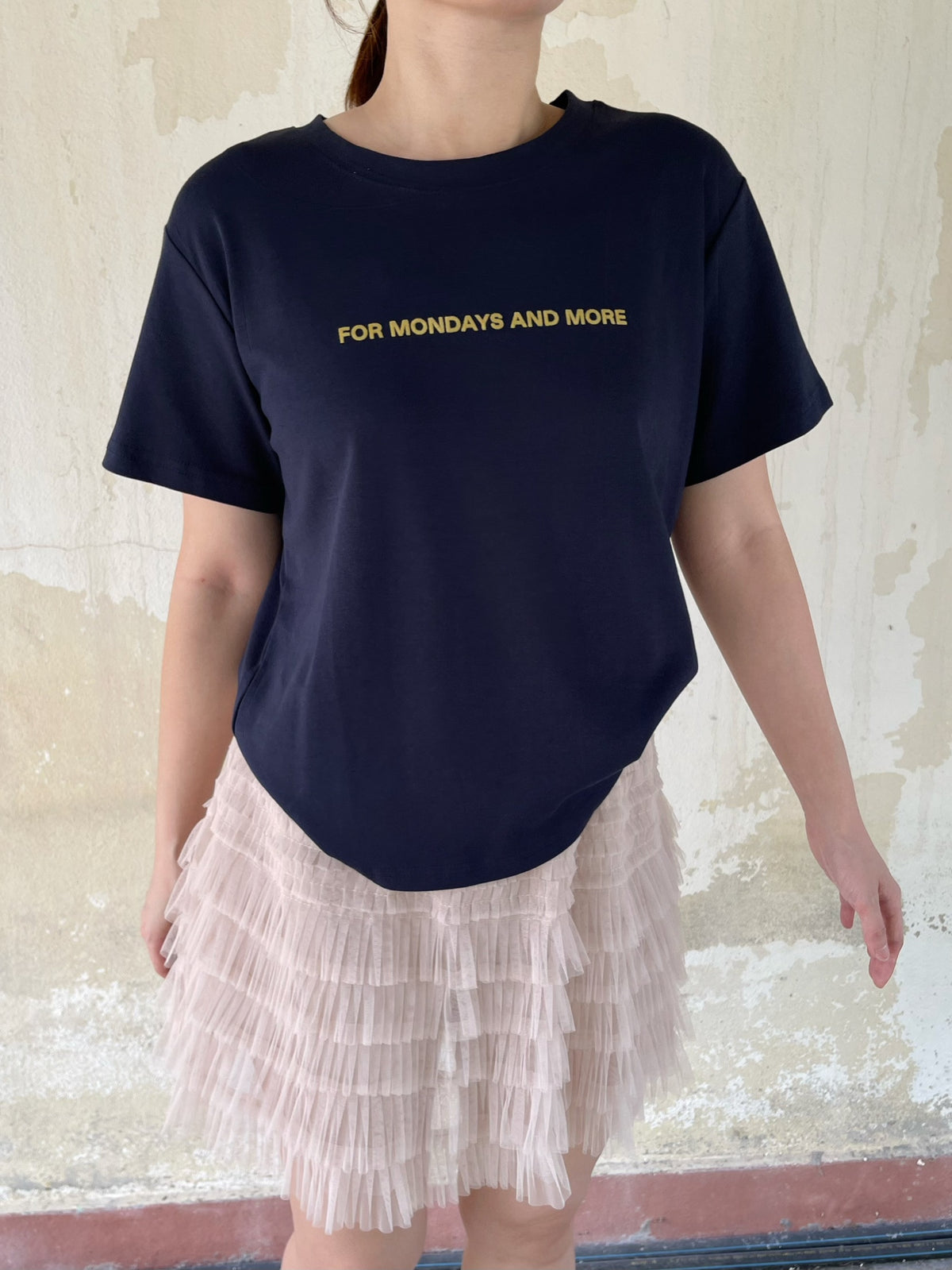 MONDAY COTTON T-SHIRT TEE