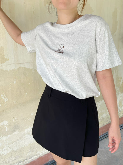 SNOOPY COTTON T-SHIRT TEE