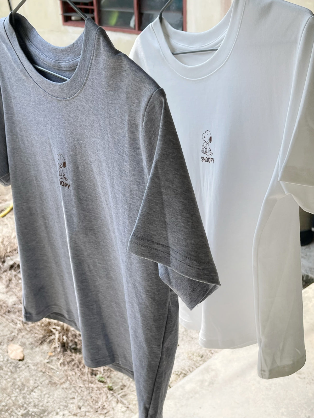SNOOPY COTTON T-SHIRT TEE