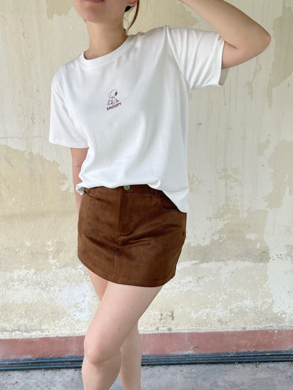 SNOOPY COTTON T-SHIRT TEE