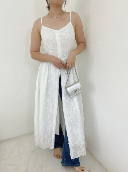 MIA WHTE SINGLET DRESS