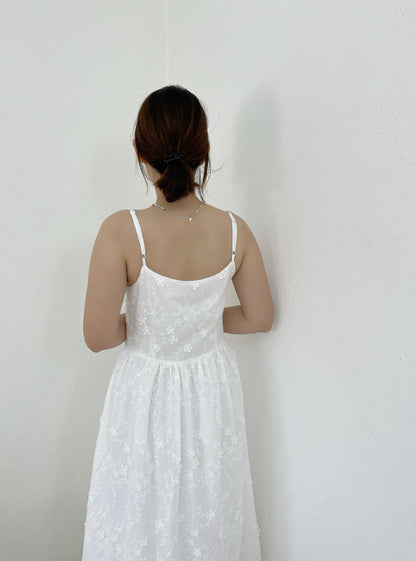 MIA WHTE SINGLET DRESS