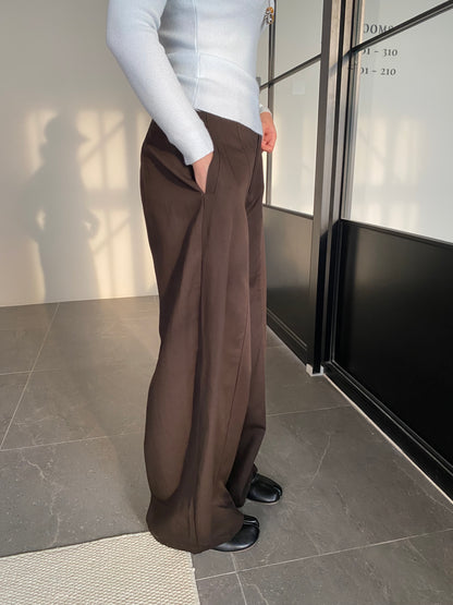 MOVA BARREL TROUSERS IN TEAWHITE/BROWN/BLACK
