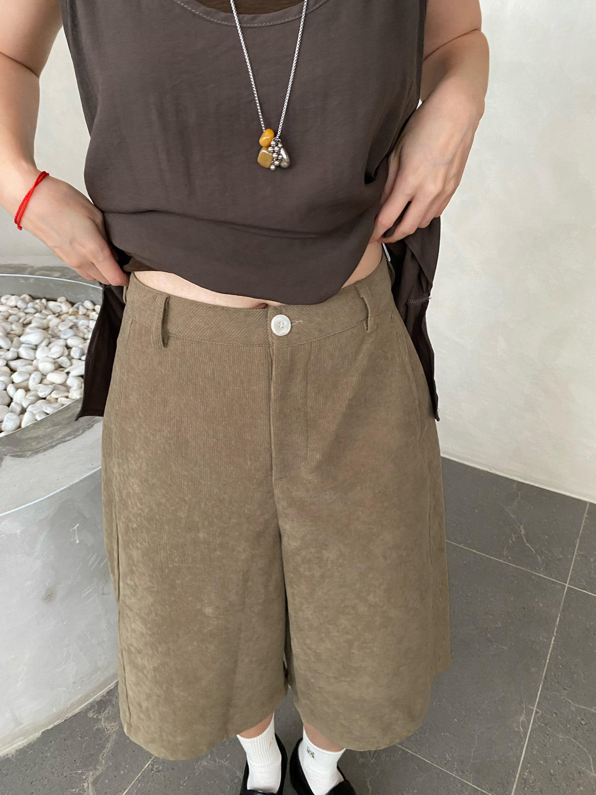 SHONA TROUSERS IN KHAKI/BROWN/GREEN