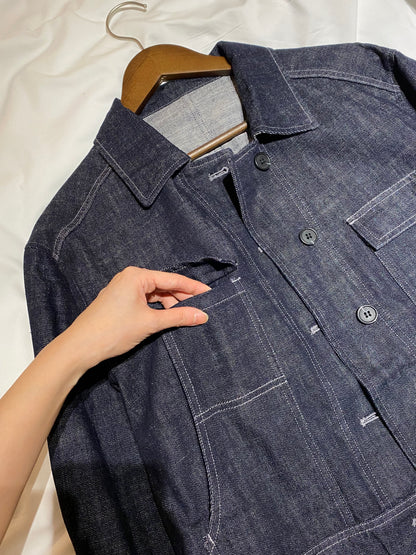 JAYDEN DENIM JACKET IN DARKBLUE