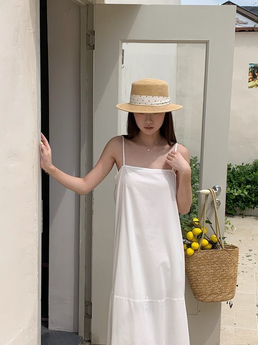 TYLA DRESS IN WHITE