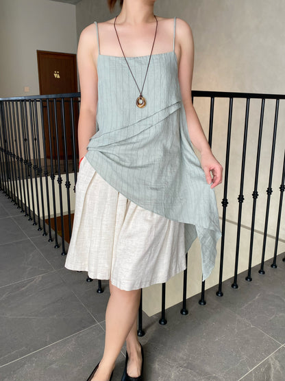 HELEN SINGLET TOP IN GREEN
