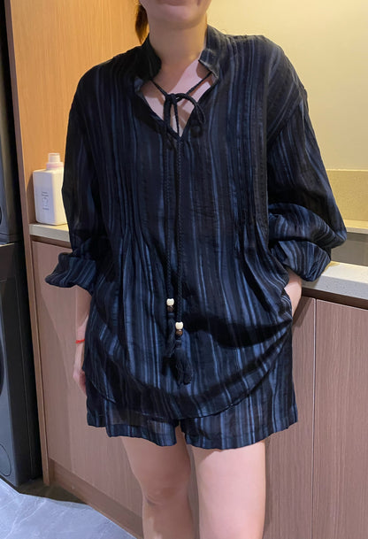 VOEY SET IN BLACK