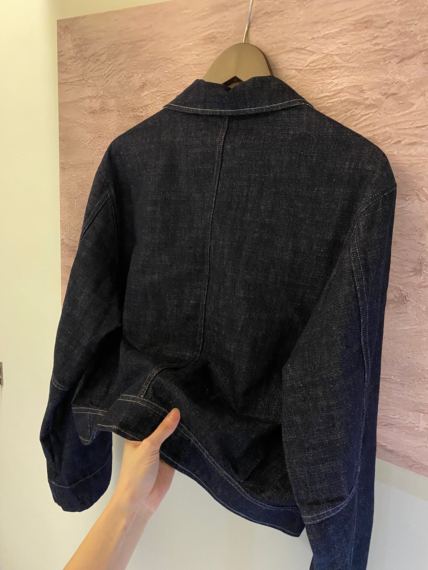 JAYDEN DENIM JACKET IN DARKBLUE