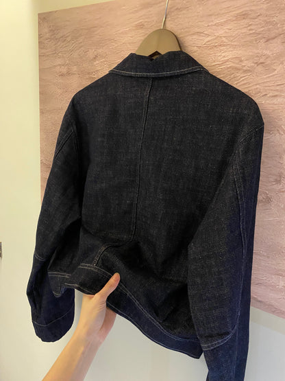 JAYDEN DENIM JACKET IN DARKBLUE