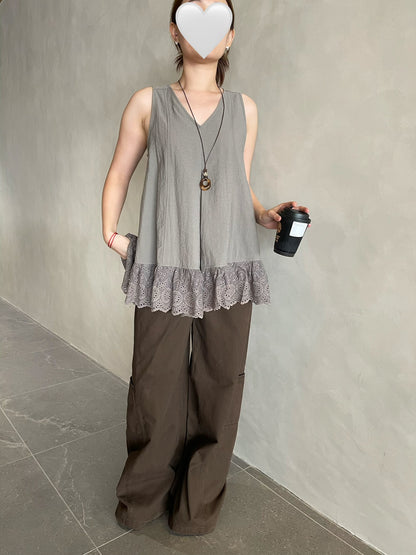 YENNIS SINGLET TOP IN GREEN