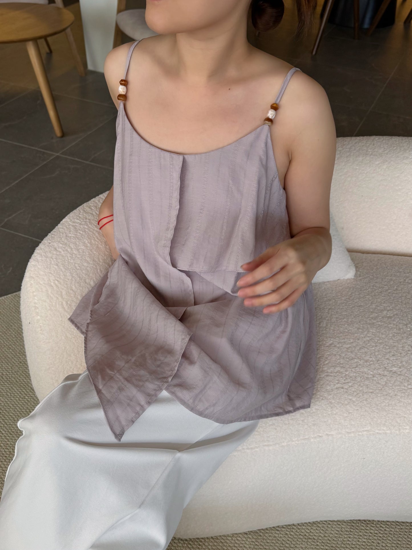 MEVIS SINGLET TOP IN PURPLE